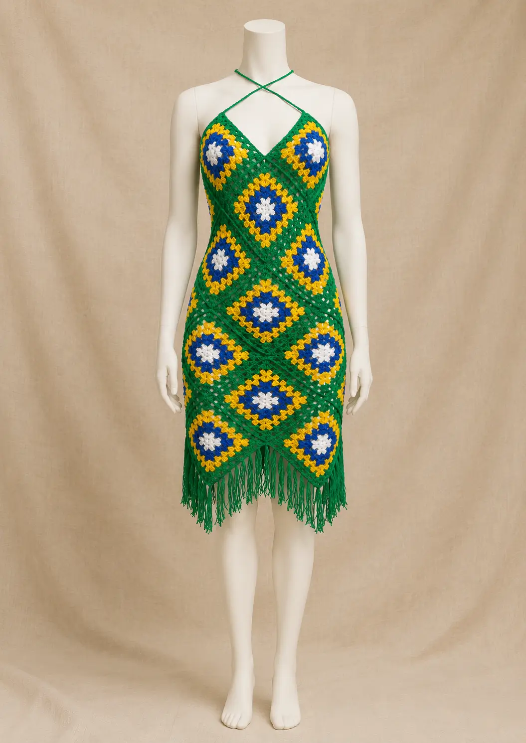 VESTIDO CANARINHO