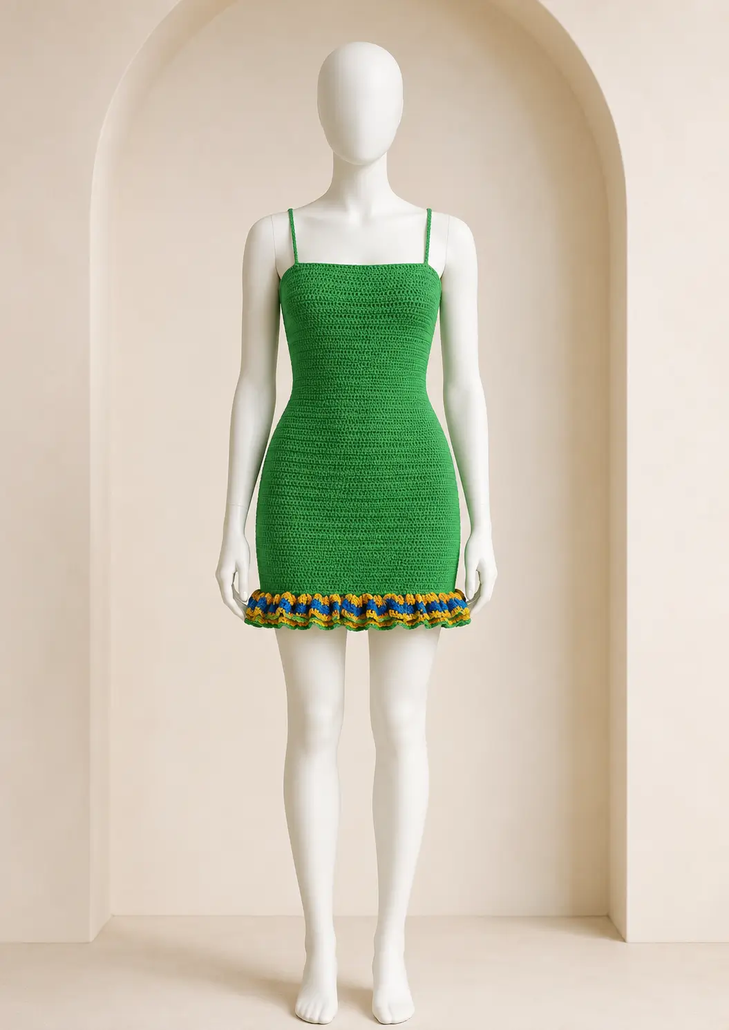 VESTIDO BABADO BRASIL